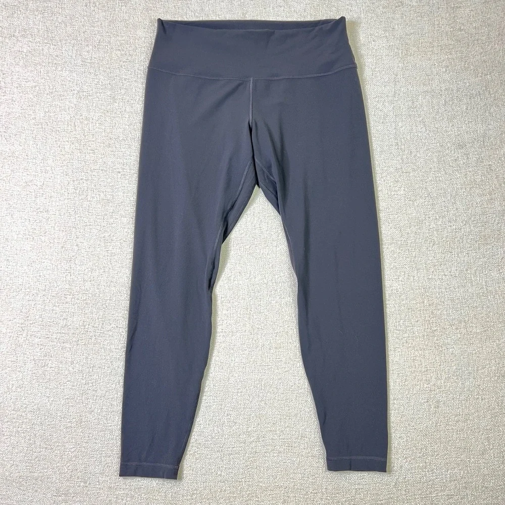 Lululemon Align High-Rise Graphite Grey Full Length Leggings 28